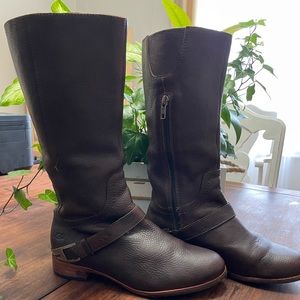 UGG leather dress boots